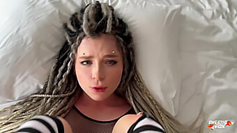 Stunning Unprofessional Girl With Dreadlocks And Piercings Gives Deepthroats, Hardcore Sex, And Swallows Cum In Homemade Video